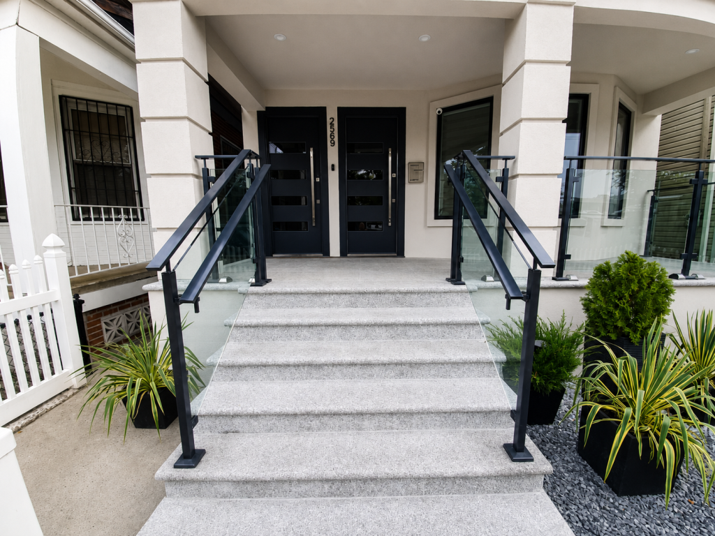 Refined residential railing details — photo 4