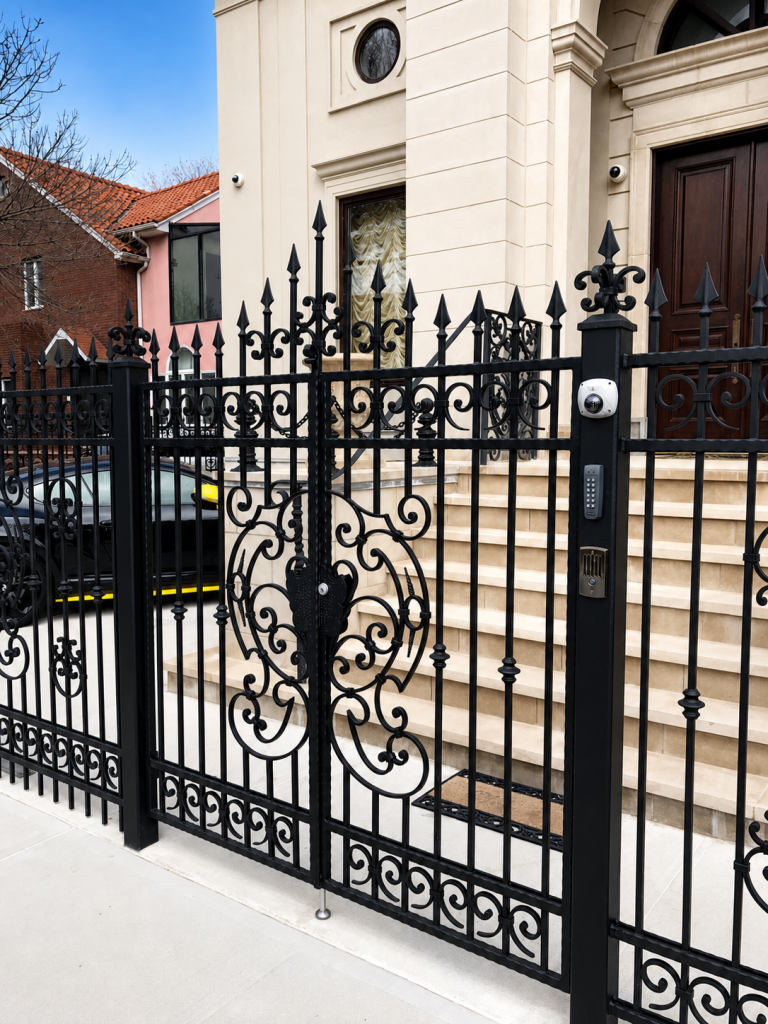 Ornamental gates and entry details — photo 3
