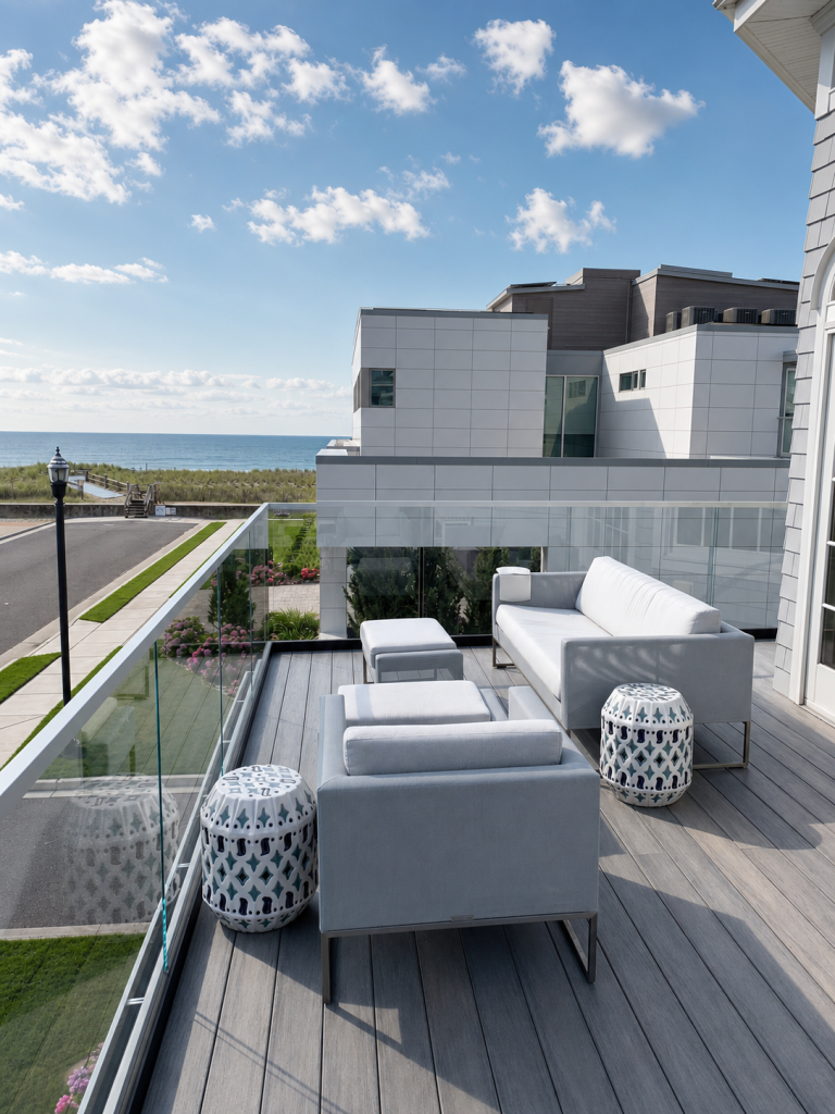 Oceanfront residence railing package — photo 4